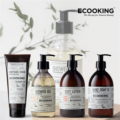 ECOOKING presentpaket - Fem favoriter för komplett vård - Rekommenderat pris 1269,-